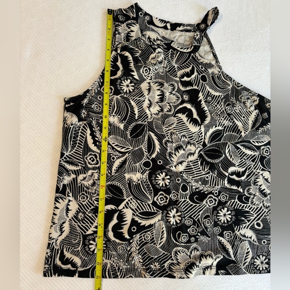 Anthropologie Asymmetrical Cut Out Tank Top - Picture 5 of 7